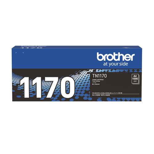 Brother TN1170 Toner Cartridge 1000 Pages Black