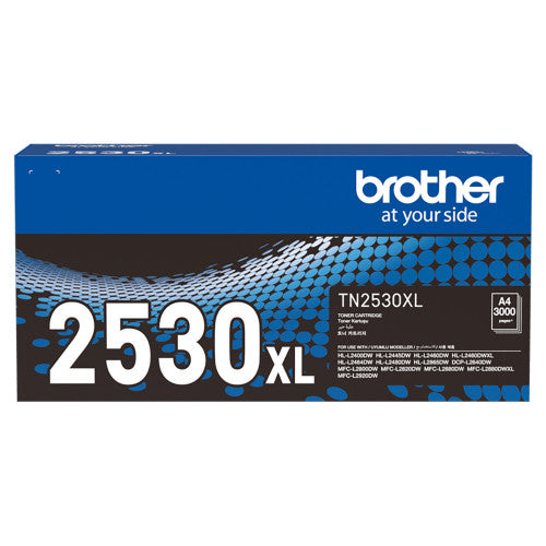Brother TN2530XL Toner Cartridge 3000 Pages Black