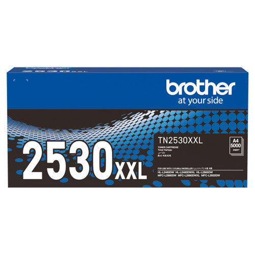 Brother TN2530XXL Toner Cartridge 5000 Pages Black