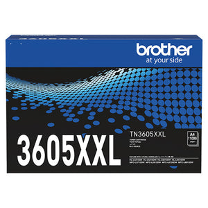 Brother TN3605XXL Super High Yield Toner Cartridge 11000 Pages Black