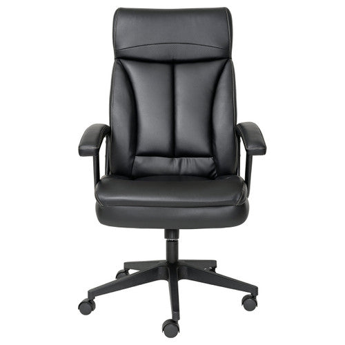 Buro Dakota II Chair With Arms PU Black