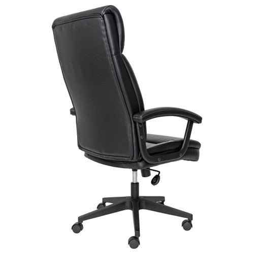 Buro Dakota II Chair With Arms PU Black