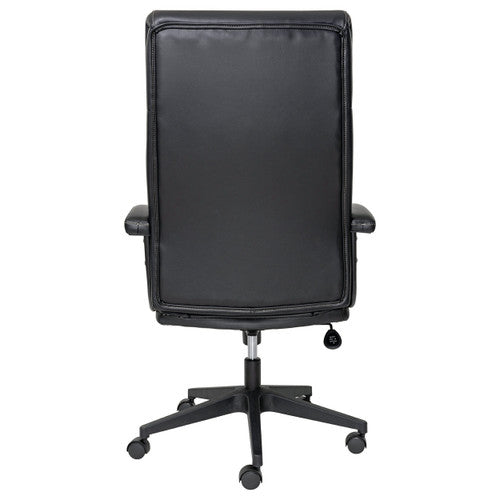 Buro Dakota II Chair With Arms PU Black