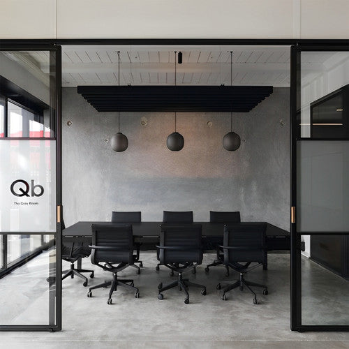 Buro Diablo Chair Black Frame With Arms PU Black