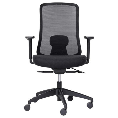Buro Elan Mesh Back Chair With Arms Black