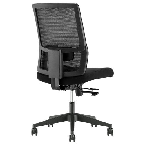 Buro Mantra Mesh Back Chair Without Arms Black