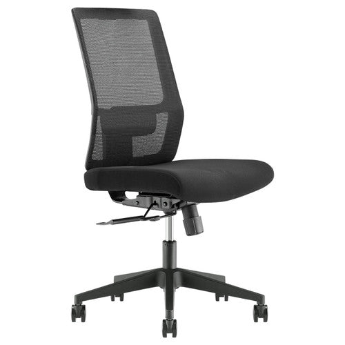 Buro Mantra Mesh Back Chair Without Arms Black