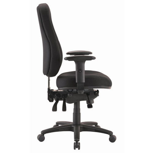 Buro Persona 24/7 With Arms Fabric Black