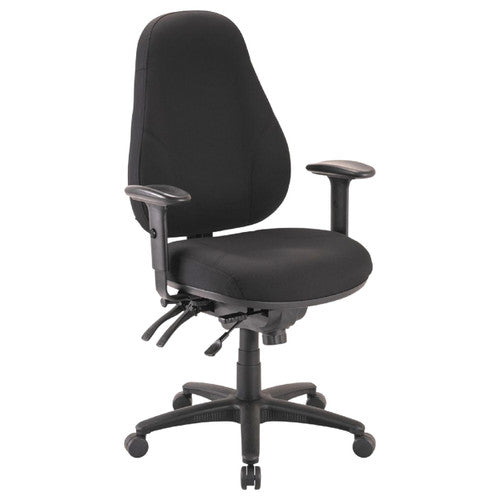 Buro Persona 24/7 With Arms Fabric Black