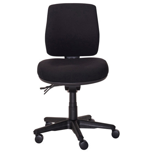 Buro Roma 3 Lever Mid Back With Seat Slide Without Arms Green