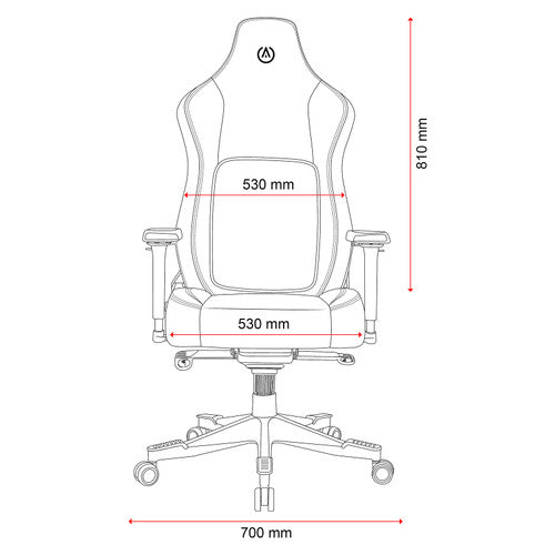 Buro x PowerA Navigator Gaming Chair Black