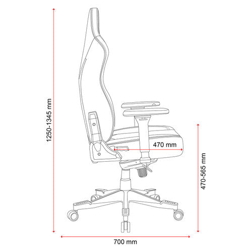Buro x PowerA Navigator Gaming Chair Black