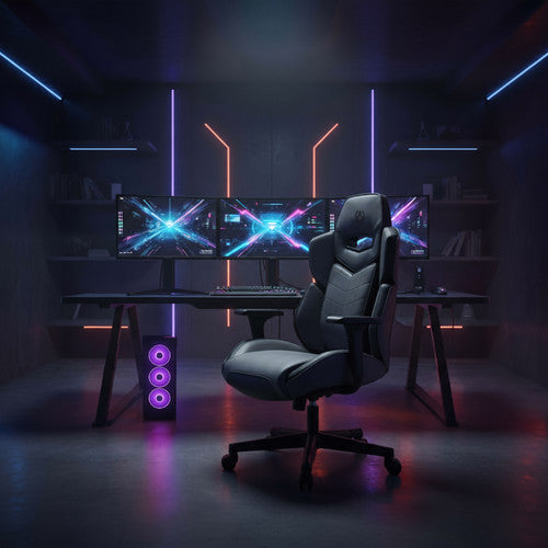 Buro x PowerA Raider Gaming Chair Black Grey