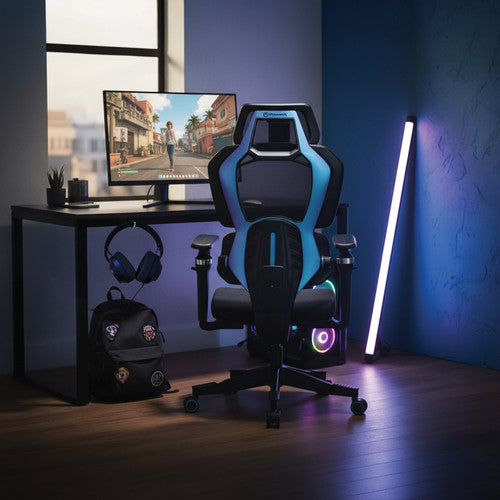Buro x PowerA Sentinel Gaming Chair Black Grey