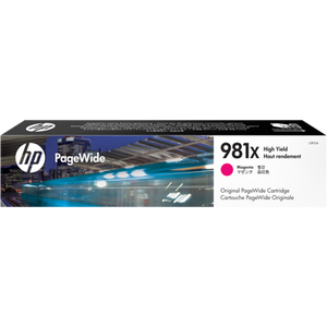 HP 981X High Yield Original PageWide Cartridge Magenta 10000 Pages