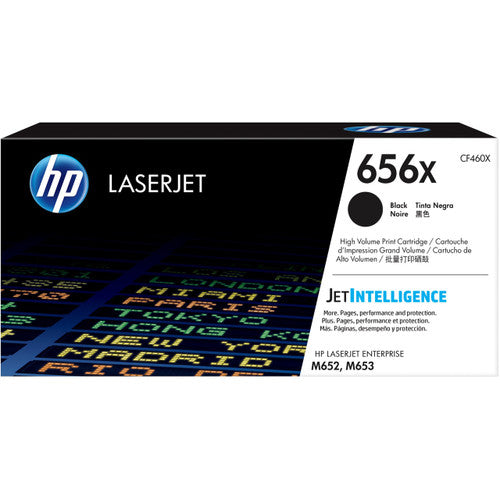 HP 656X High Yield Original LaserJet Toner Cartridge Black 27000 Pages