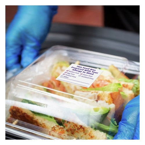 Avery Allergy Labels 'This Food Was Prepared with Your Allergy in Mind' 40mm 500 Roll