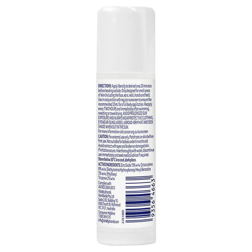 Cancer Council SPF50+ Sport Zinc Sunscreen Stick 12g Pack of 72