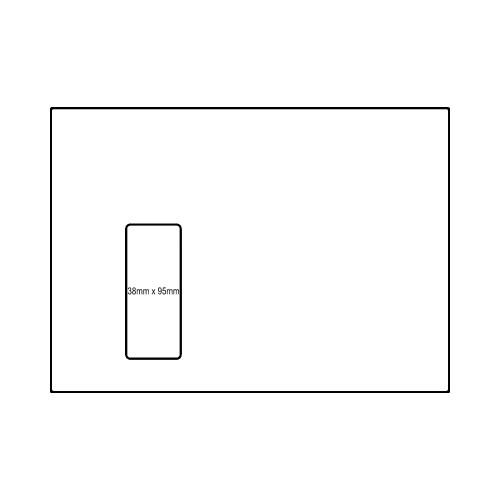 Candida C4 Envelopes DPID Window Face Secretive Wallet Peel and Seal 229 x 324mm Box of 250