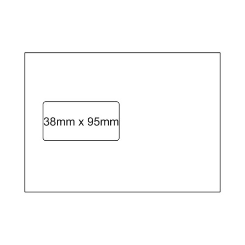 Candida C5 Envelopes 113gsm DPID Window Face Non-Secretive Wallet Lick and Stick 162 x 229mm Box of 500