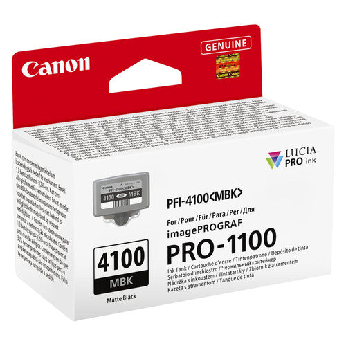 Canon PFI-4100 Ink Cartridge 80ml Matte Black