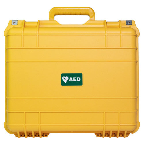 CARDIACT LARGE WATERPROOF TOUGH AED CASE 43 X 38 X 15.4CM (YELLOW)