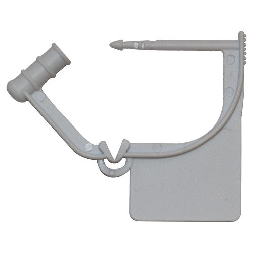 CARDIACT SMALL PLASTIC SAFETY SEAL WHITE (PACK OF 100)