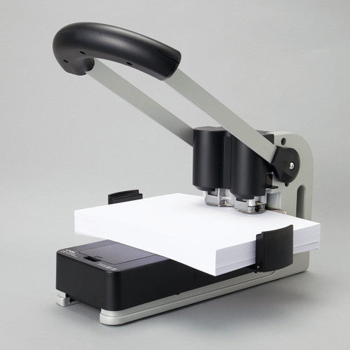 Carl HD530N 2 Hole Punch 300 Sheet Silver Black