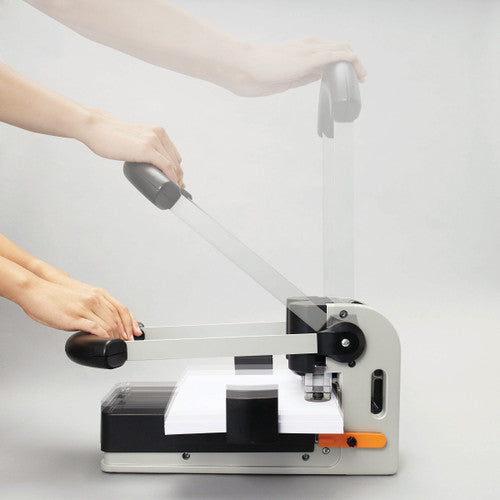 Carl HD530N 2 Hole Punch 300 Sheet Silver Black