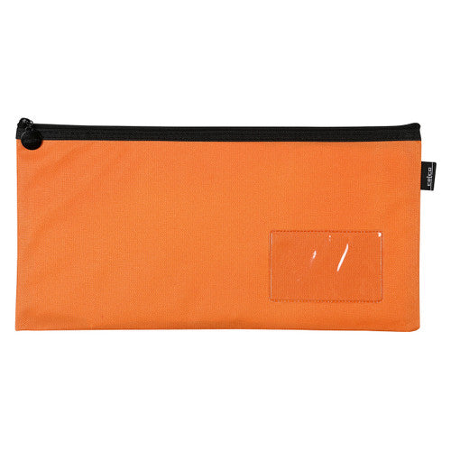 Celco Pencil Case Orange 1 Zip Medium