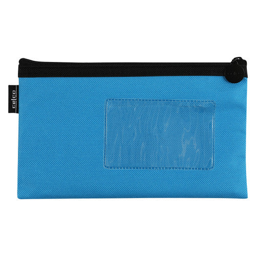 Celco Pencil Case Marine Blue 1 Zip Small