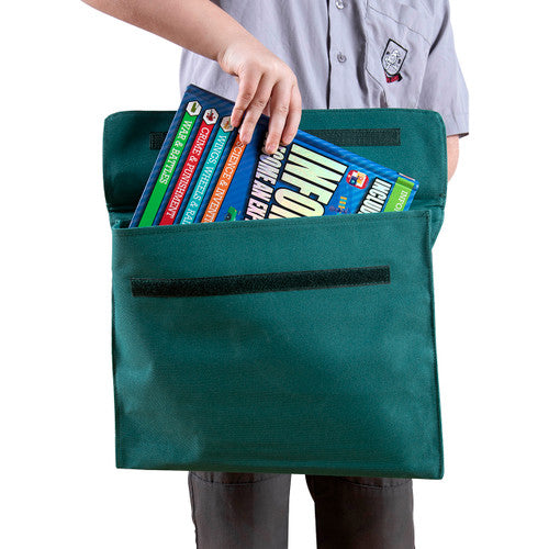 Celco Library Bag Dark Green Pack of 10