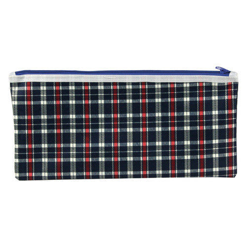 Celco Tartan Cases 340 x 170mm 1 Zip Pack of 10
