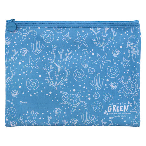 Celco We Mean Green Pencil Cases Assorted Pack of 12