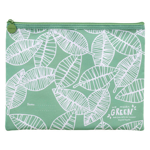 Celco We Mean Green Pencil Cases Assorted Pack of 12