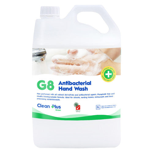 Clean Plus G8 Antibacterial Hand Wash 5L