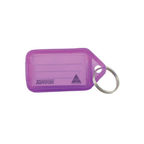 Kevron ID5 Key Tags Lilac Disposable Tub of 50