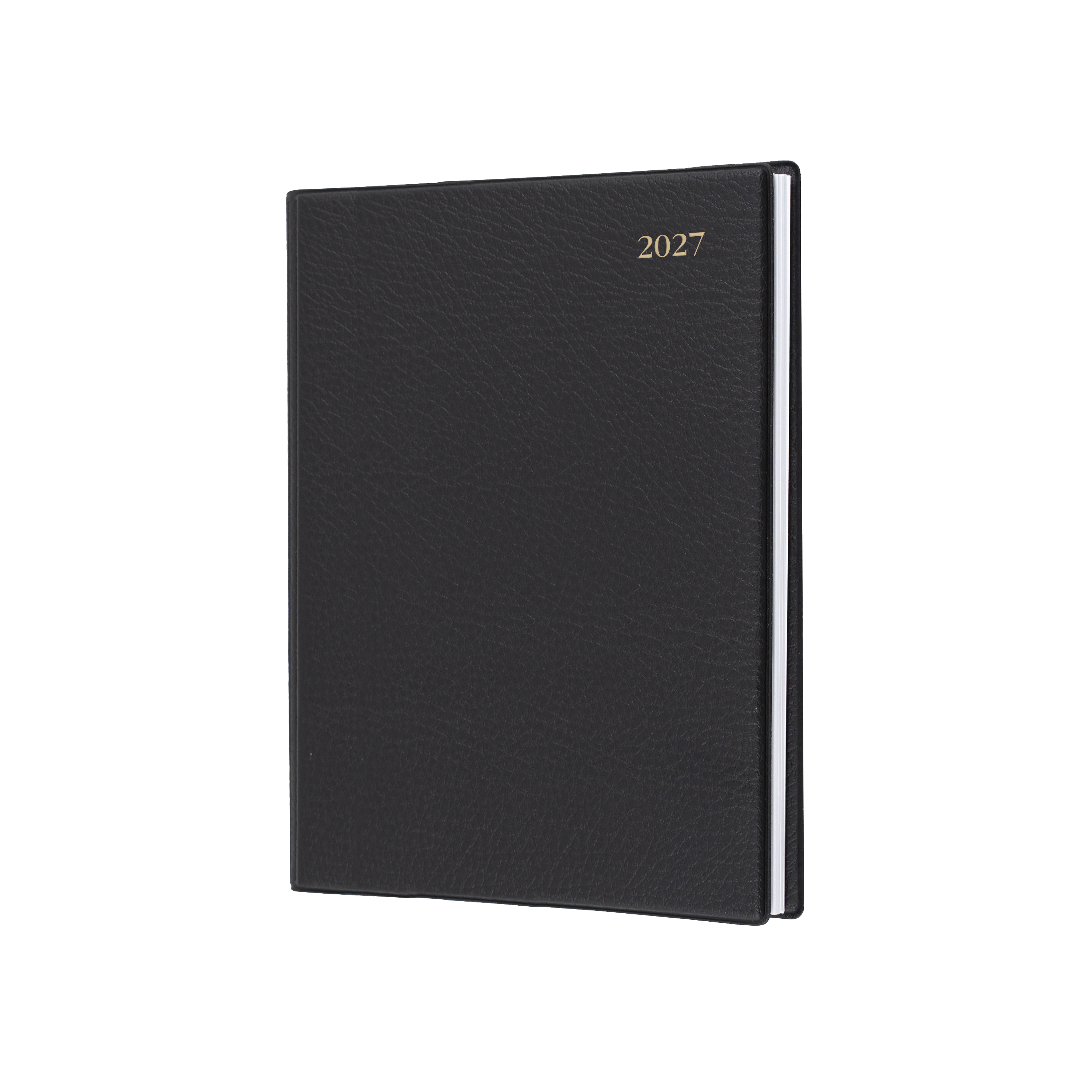 Debden Associate 2027 A4 Week to View Diary Black front cover