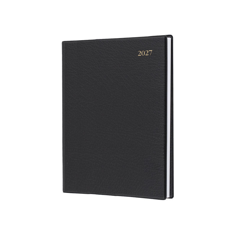 Debden Associate 2027 A5 Week to View Diary Black front cover