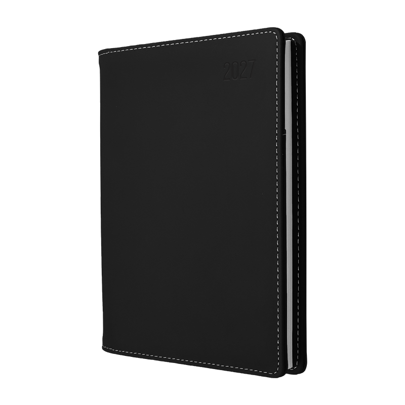 Debden Associate II 2027 A4 Week to View Diary Black front cover