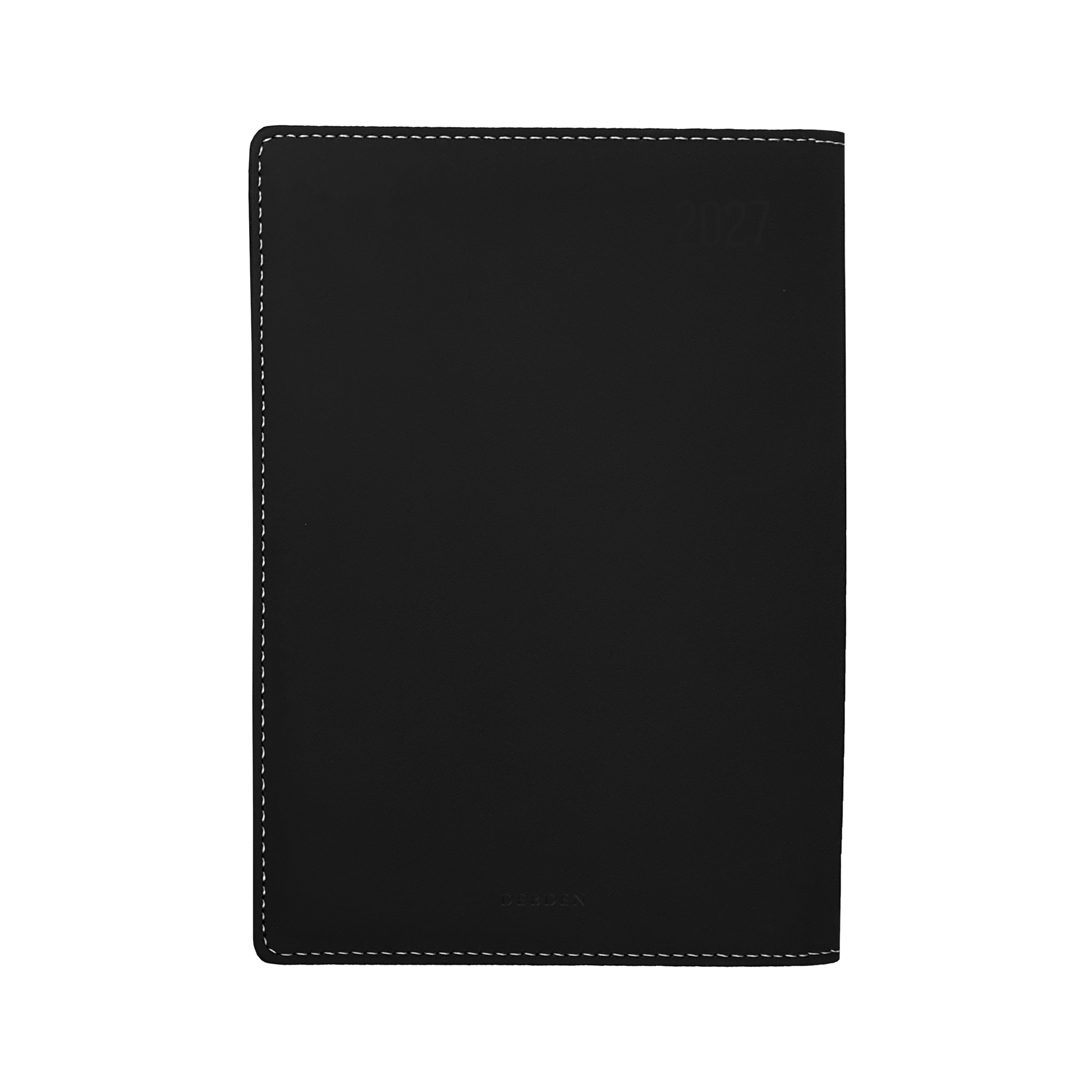 Debden Associate II 2027 A4 week to view diary black interior layout