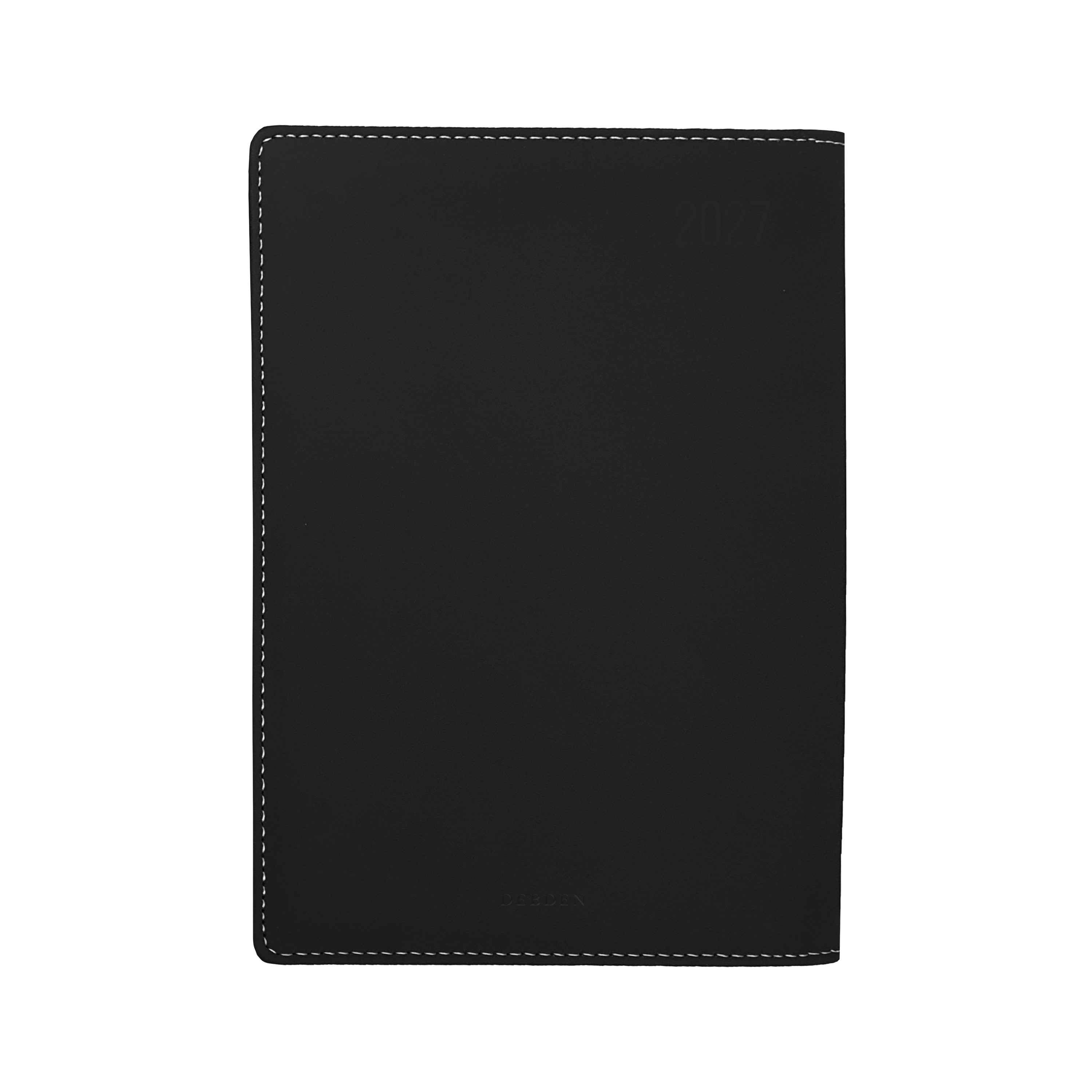 Debden Associate II 2027 A4 week to view diary black interior layout