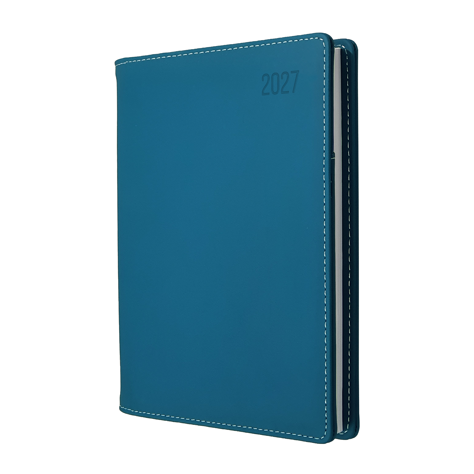 Debden Associate II 2027 A4 Week to View Diary Teal front cover