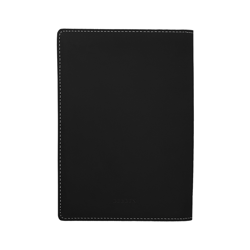 Debden Associate II 2027 A5 day to a page diary black interior layout