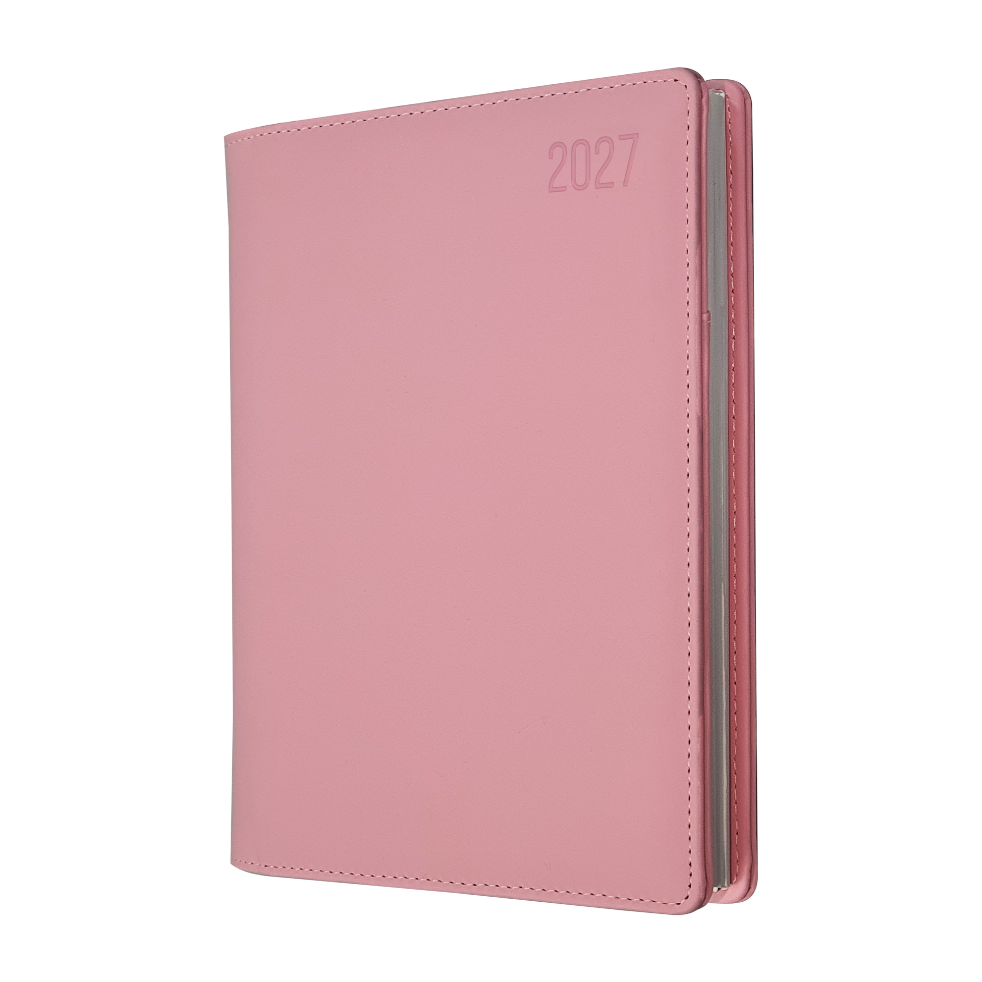 Debden Associate II 2027 A5 Week to View Diary Pink front cover