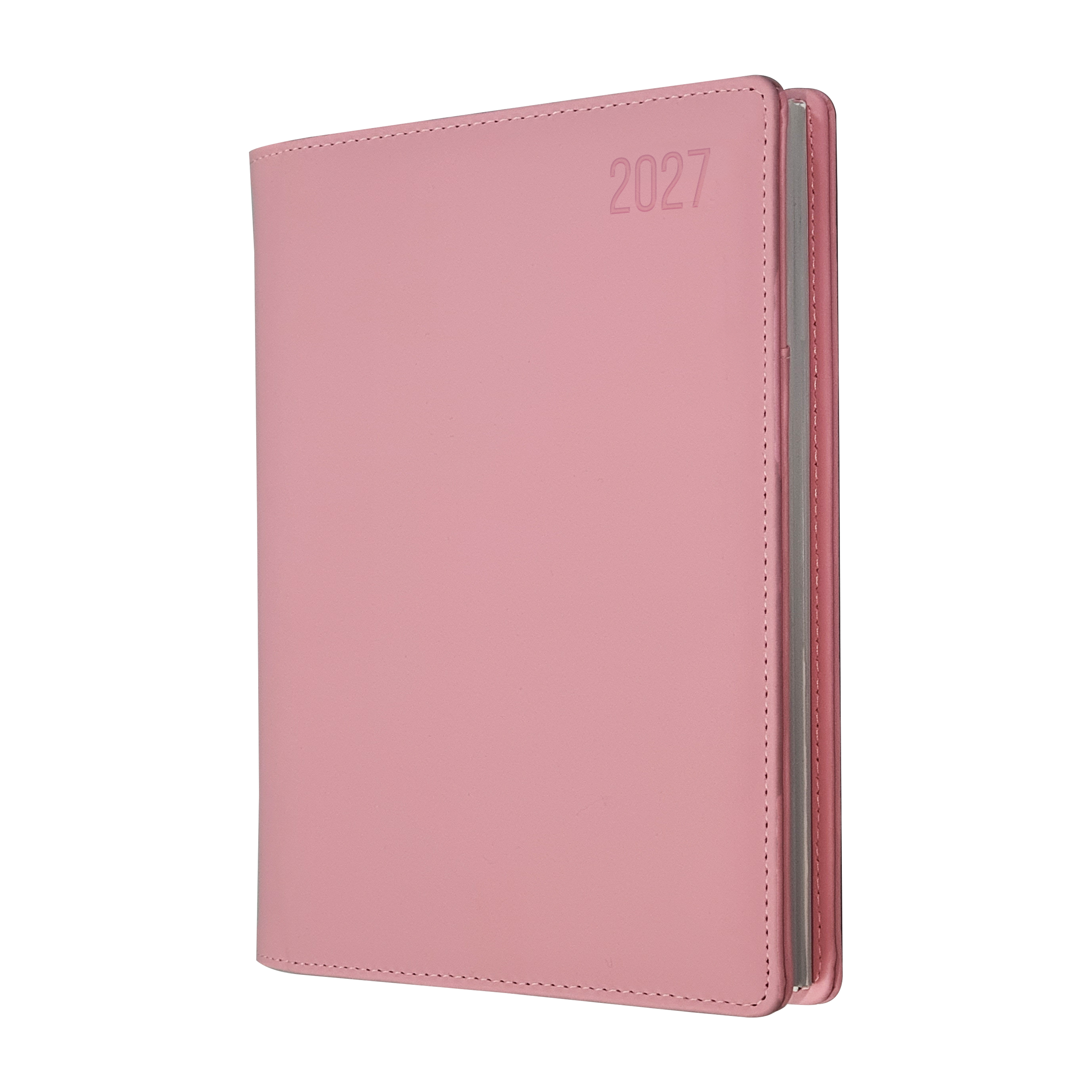 Debden Associate II 2027 A5 Week to View Diary Pink front cover