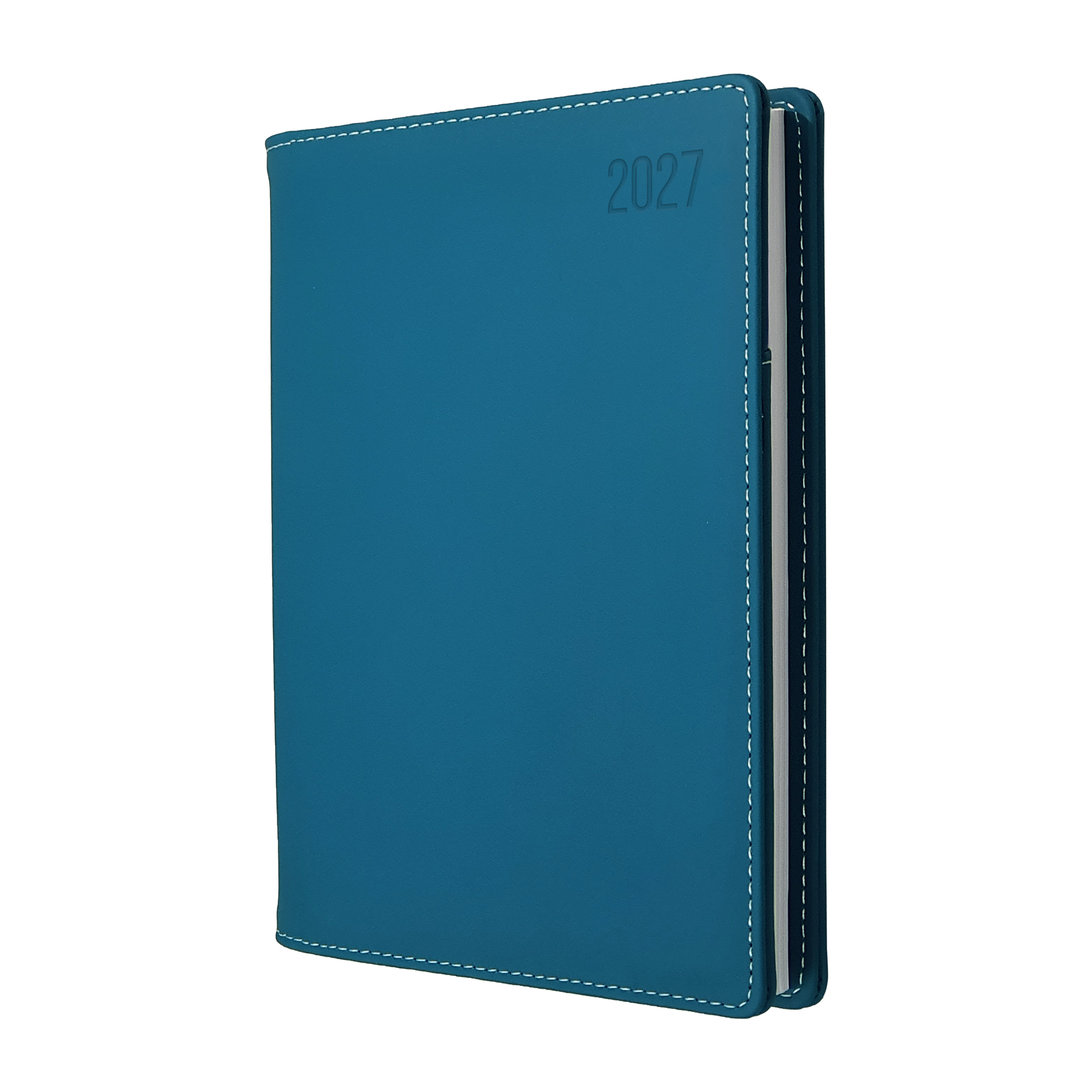 Debden Associate II 2027 A5 Week to View Diary Teal front cover