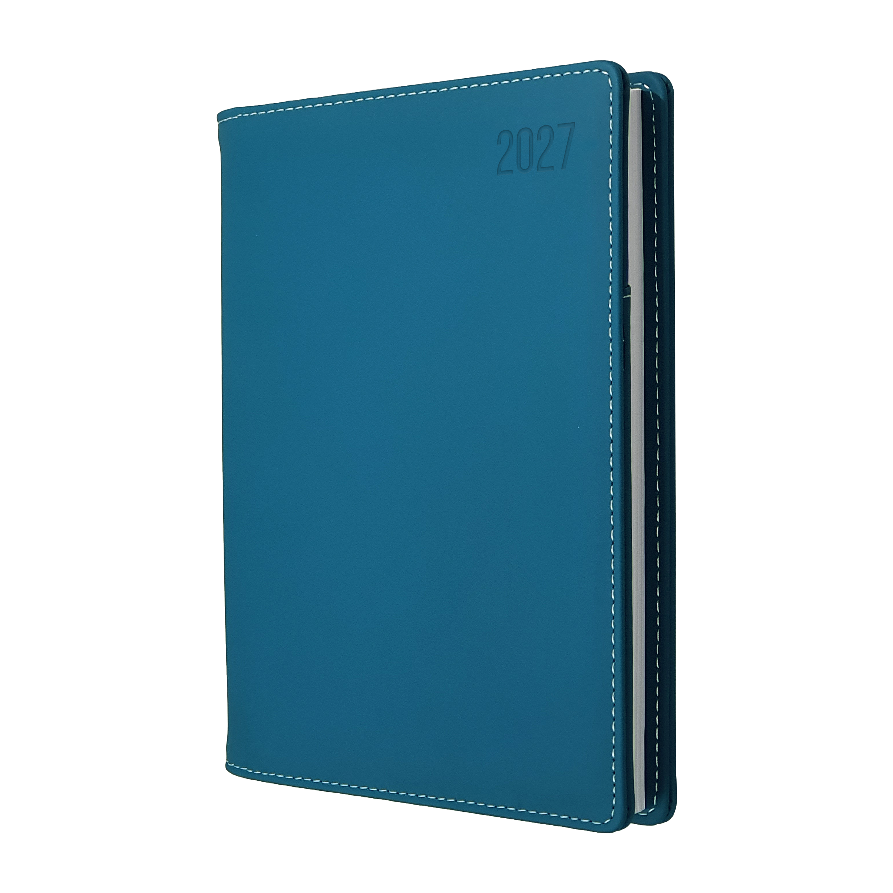 Debden Associate II 2027 A5 Week to View Diary Teal front cover