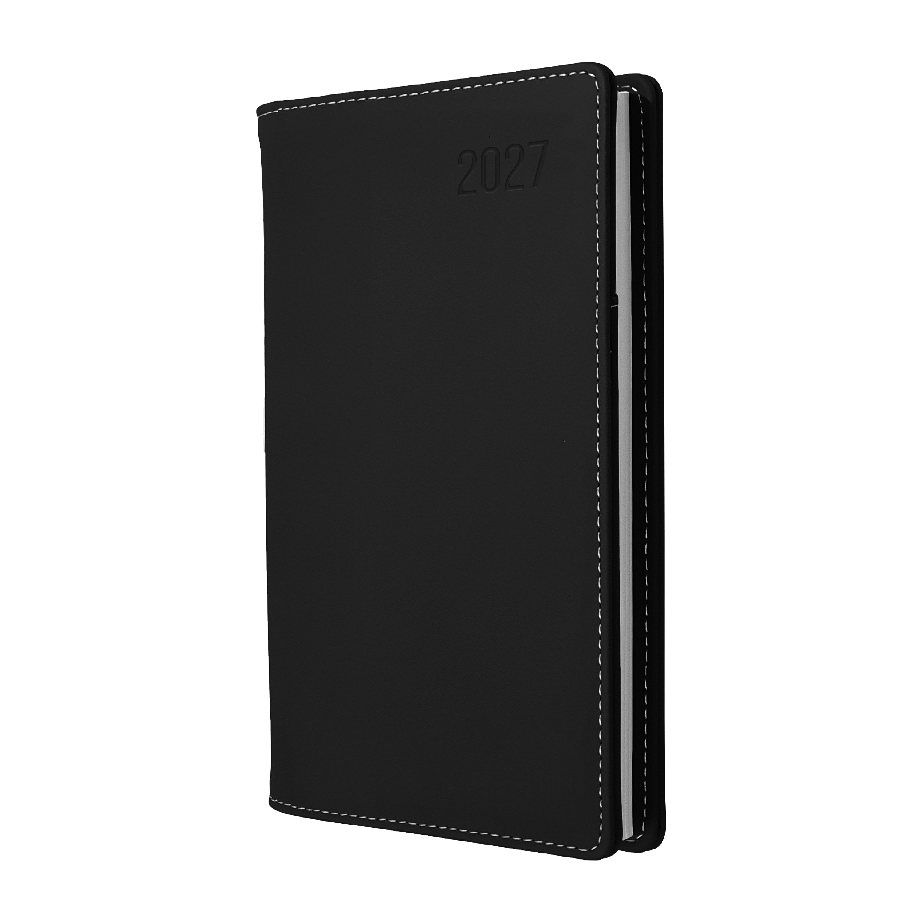 Debden Associate II 2027 B6/7 Week to View Diary Black front cover
