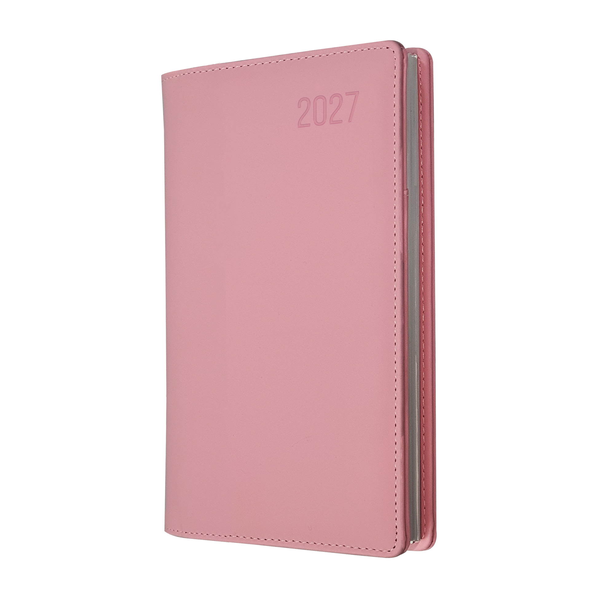 Debden Associate II 2027 B6/7 Week to View Diary Pink front cover